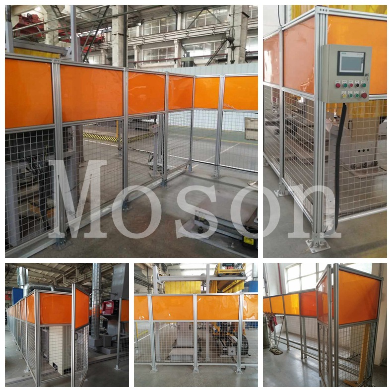 Moson品牌 高端焊接防护围栏 焊接防护屏示例图3