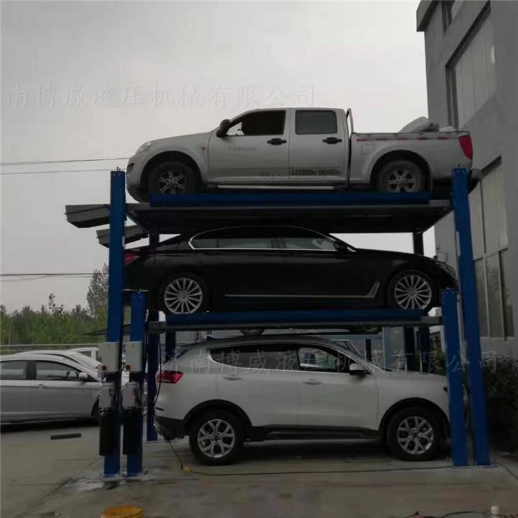 停车汽车升降机价格  工厂用的两层停车设备升降平台