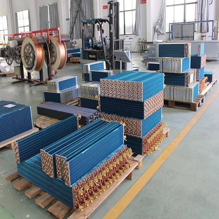 惠州 佛山两器厂家专业生产散热器 翅片式冷凝器 换热器厂家 注塑机冷却器