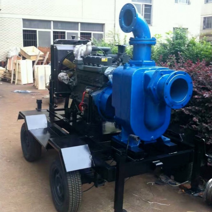 柴油机水泵,柴油机自吸泵,柴油机泵站图片