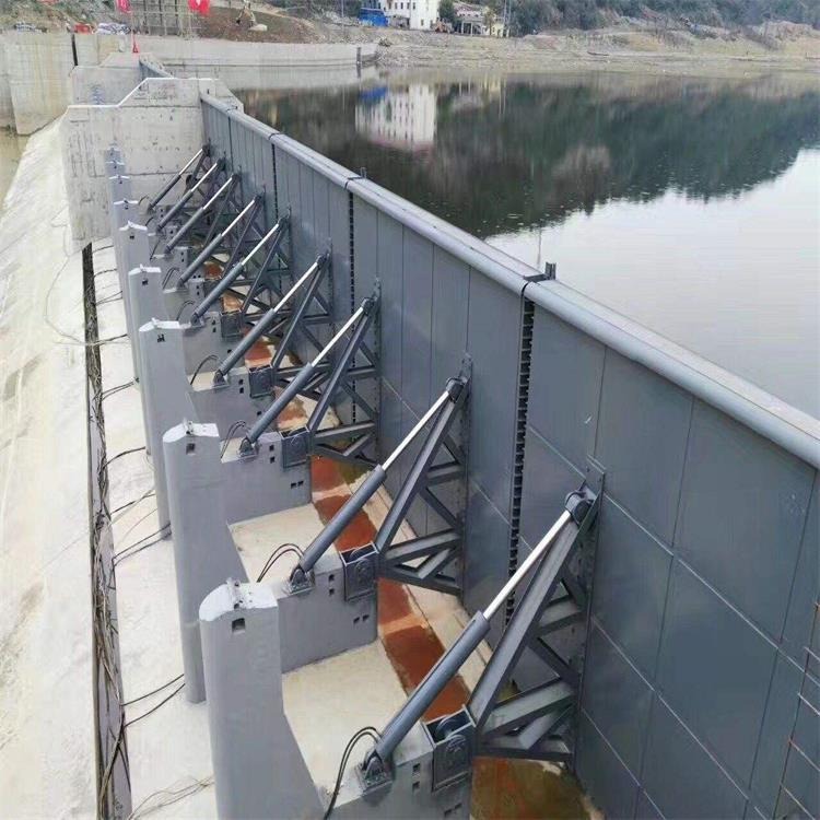 浩川水工  农业灌溉水电站水库泵站水利液压翻板闸门
