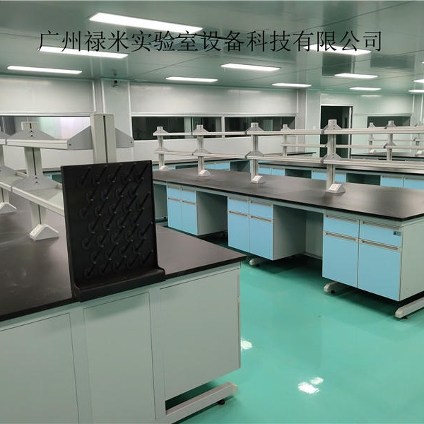 禄米实验室 钢木实验台 厂家直销 实验室边台 操作台 实验室家具LM-SYT120522