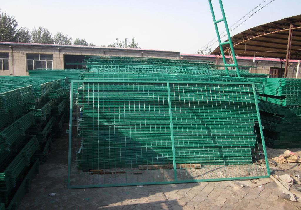 双边丝框架防护栏网圈地钢丝护栏网养殖围栏网球场隔离栏网可定制示例图13