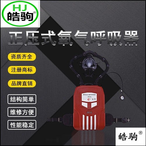 上海皓驹FSR0108正压式氧气呼吸器 氧气呼吸器 HYZ4氧气呼吸器 矿用呼吸器