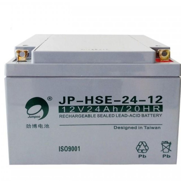 劲博JP-HSE-24-12铅酸电池12v24AH 安防直流屏 ups电源用电池 厂家报价