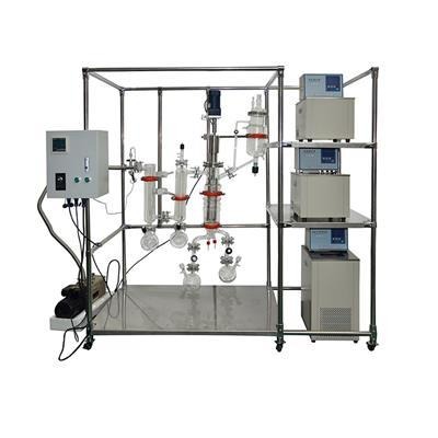 山东 短程分子蒸馏仪 AYAN-F60 油脂脱酸分离装置 可定制