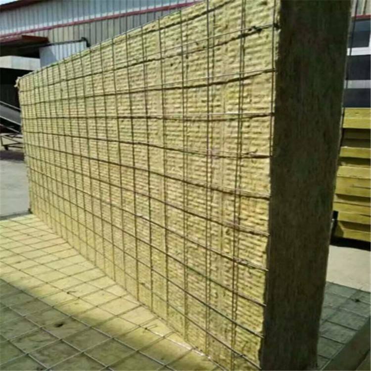 北京主销抗弯强岩棉复合板 外墙层状防火 长方形屋面岩棉板