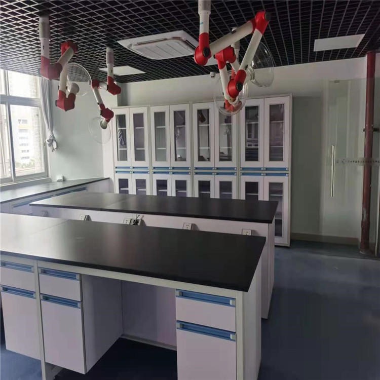 禄米  实验室操作台 台柜生产安装 通风柜生产商