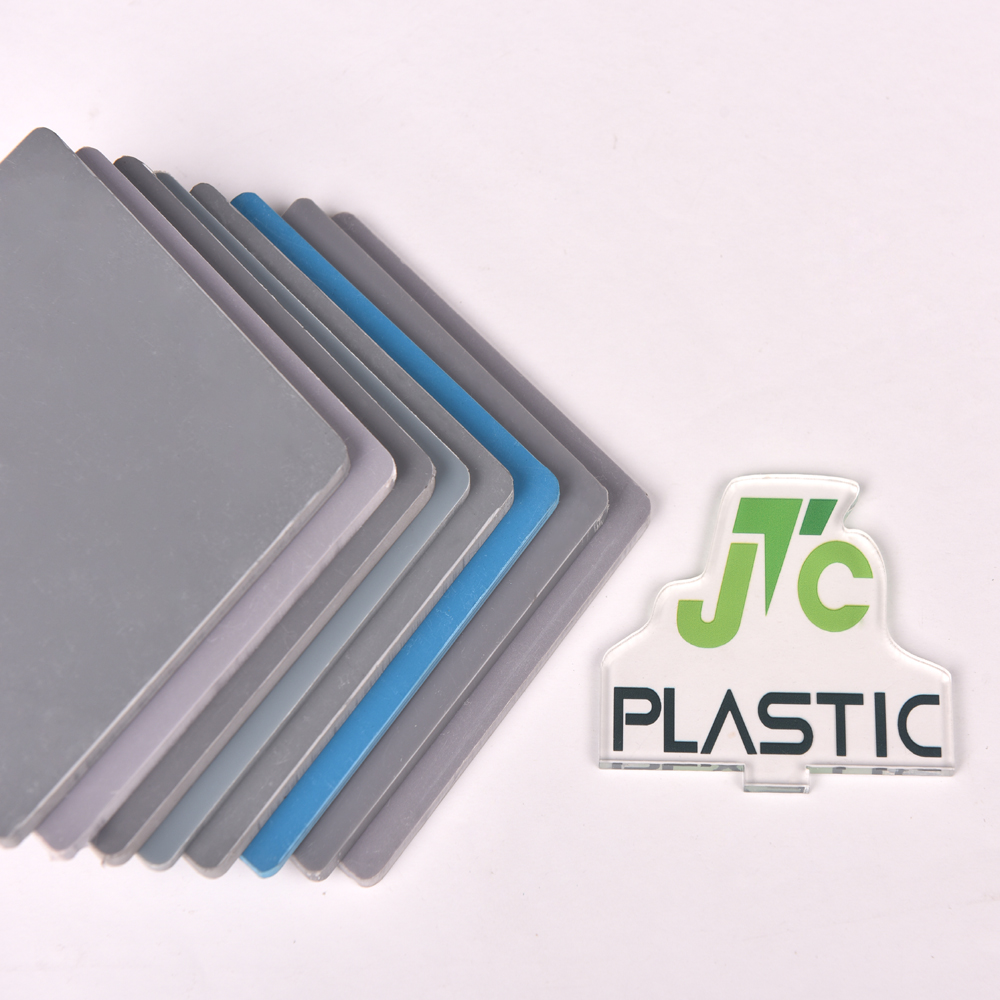 山东厂家 PVC灰板 耐酸碱防腐蚀板材 防水PVC板材 环保PVC硬板图片