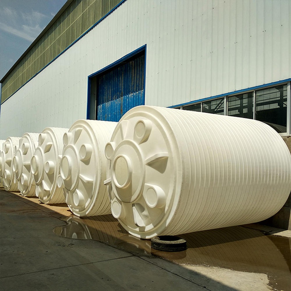 南通30吨大型PE储罐厂家 耐酸碱30立方PE材质大桶图片