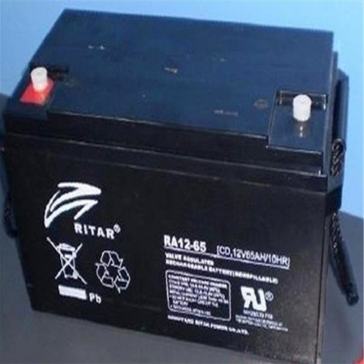 RITAR瑞达蓄电池RA12-65 12V65AH UPS专用 太阳能电池 代理商报价