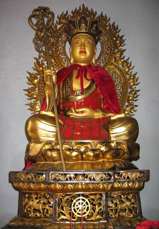 佛像 温州优质佛像厂家批发供应贴金地藏王佛像 坐像地藏王佛像 穿袈裟地藏王菩萨