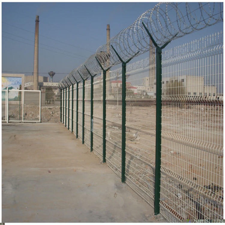 监狱防护围栏 看守所护栏网厂家 机场围栏网价格