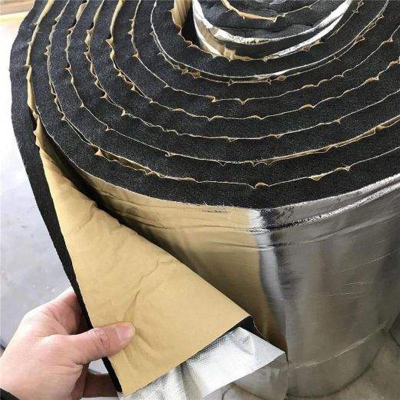 东海县空调风筒铝箔贴面不干胶自粘橡塑板商家推荐