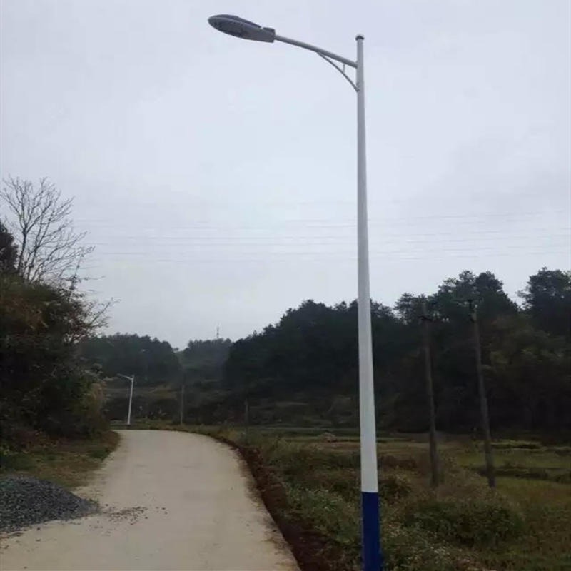东坑5米6米马路照明灯批发 常平LED路灯价格 寮步村委会挑臂路灯