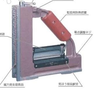 磁性框式水平仪日本原装 型号:CH14-200mm  库号：M405792图片