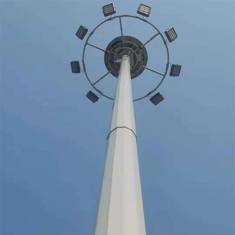 鑫永虹定制 机场码头停车场球场25米多头LED升降式高杆灯