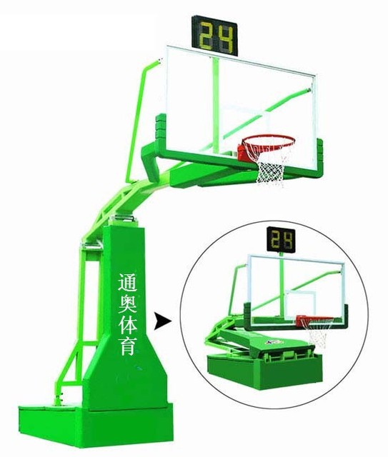 通奥TA-02 室外篮球架标准成人移动式手动液压篮球架表示训练篮球架图片