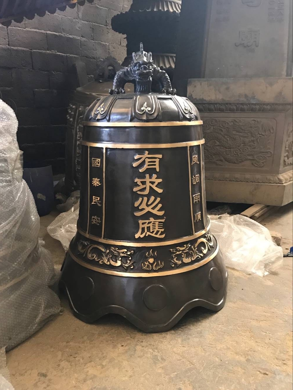 铜钟 温州慈宏法器专业生产定制寺庙铜钟 历代仿古铜钟 吉祥铜钟