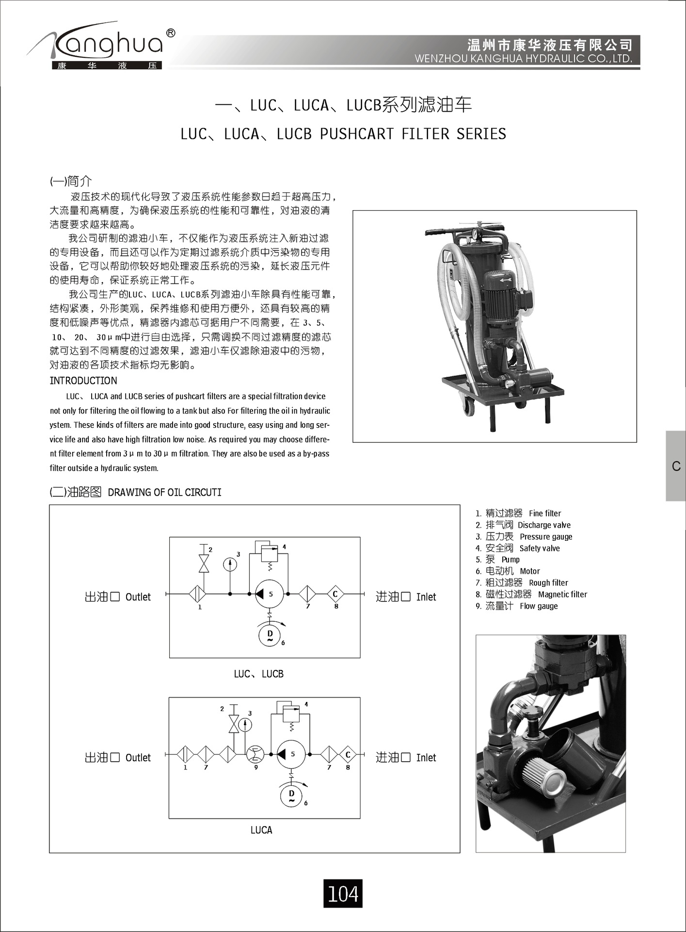 青岛滤油车LUC-16*10/20/30， 移动式精细滤油车 精过滤滤油机示例图1