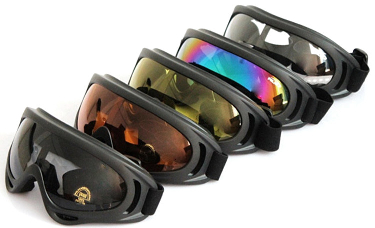 X400户外运动眼镜 摩托车防风沙骑行眼镜 野战防护 滑雪镜厂家示例图6