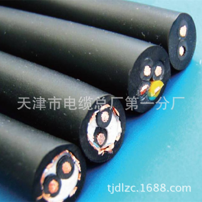 YZ YC300/500V橡套软电缆 橡胶软线示例图11