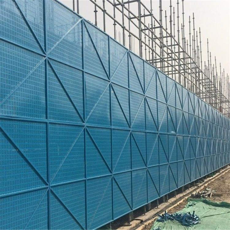 建筑工地 蔡跃公司 钢制安全网 蓝色爬架 厂家直销