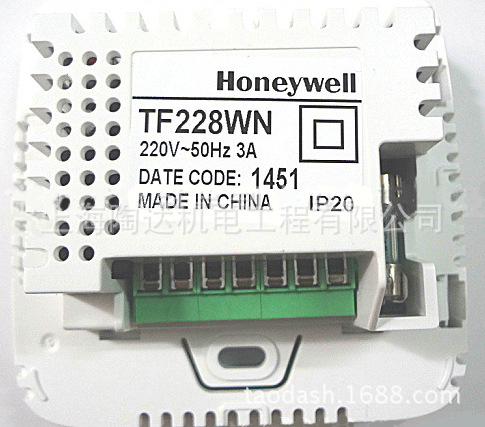 霍尼韦尔honeywell TF228WN液晶温控器 空调风机盘管温控面板正品示例图3