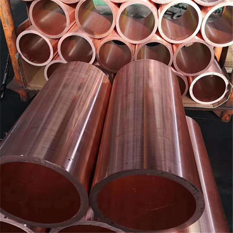 供应大直径紫铜管 空调纯铜盘管 T2厚壁紫铜管大量库存 价格优惠