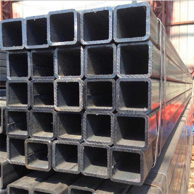 现货批发低合金方管 Q345B矩形方管 钢结构黑方管可定制