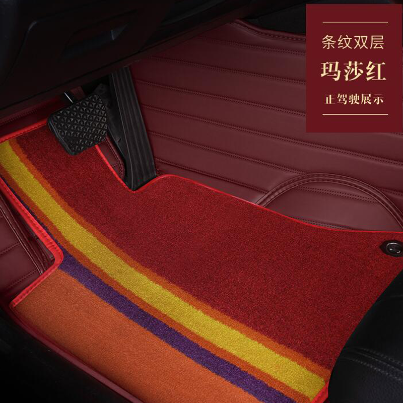 2019丰田凯美瑞地毯脚垫全包围选安美诺汽车脚垫，汽车脚垫图片