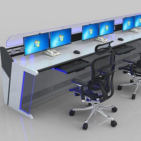 创屹联创新款CX-J控制台，操作台，主控台，监控操作台，调度台主控桌，指挥控制台厂家图片