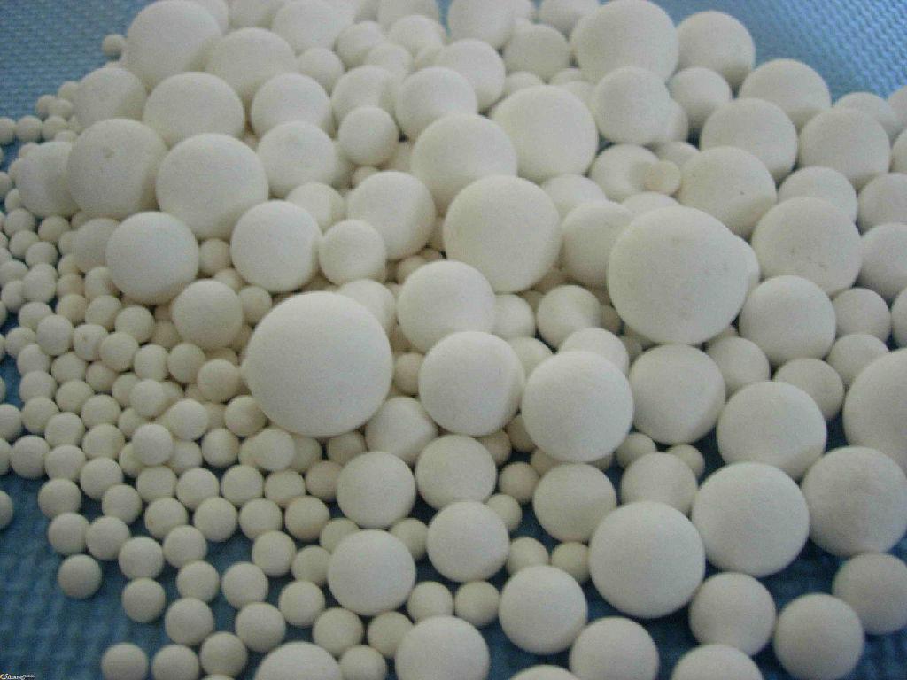 蚌埠 吸附剂干燥剂除氟剂空压机专用各种规格氧化铝球河南万利价格