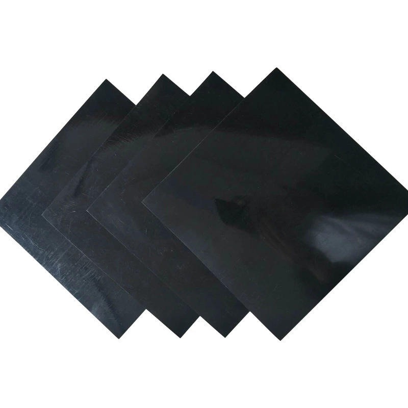 藕池土工膜  防渗鱼池专用膜 黑色塑料薄HDPE土工膜 量大电议