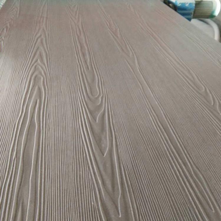 绿筑纤维水泥木纹板 浮雕木纹装饰水泥板生产厂家