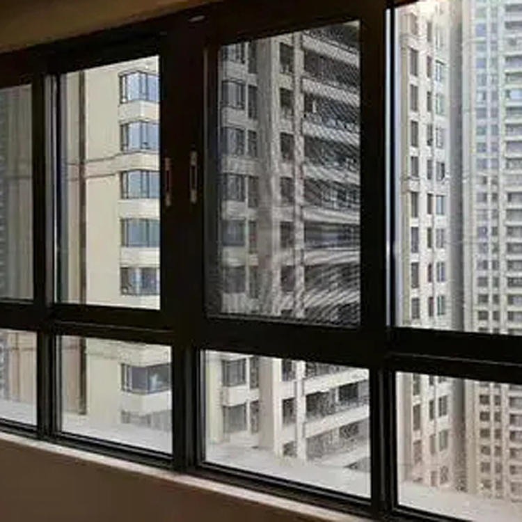 铝合金平开门窗系列 隔热门窗系列 隔热防尘阳台防盗窗 可定制  隔热隔音上悬窗图片