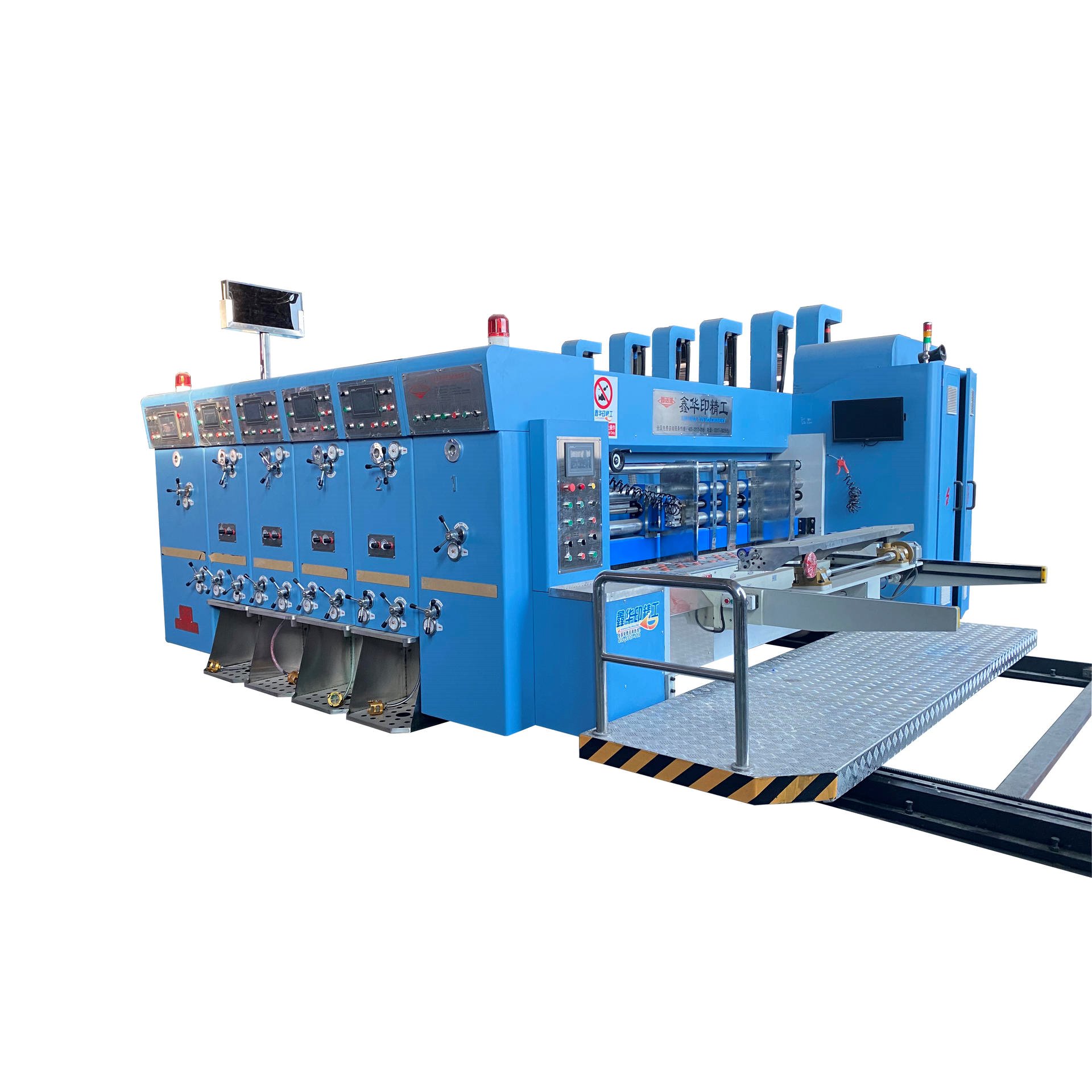 高清印刷机 纸箱印刷设备 印刷开槽模切机 瓦楞纸箱设备 纸箱机械 加工定制华印HY-B1224