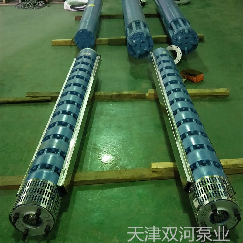 双河泵业供应优质的潜水泵型号 300QJ160-162/6  天津深井潜水泵  深井潜水泵