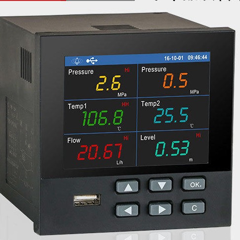 发酵池温度检测装置 电机温度智能巡检仪 温度压力检测仪价格图片