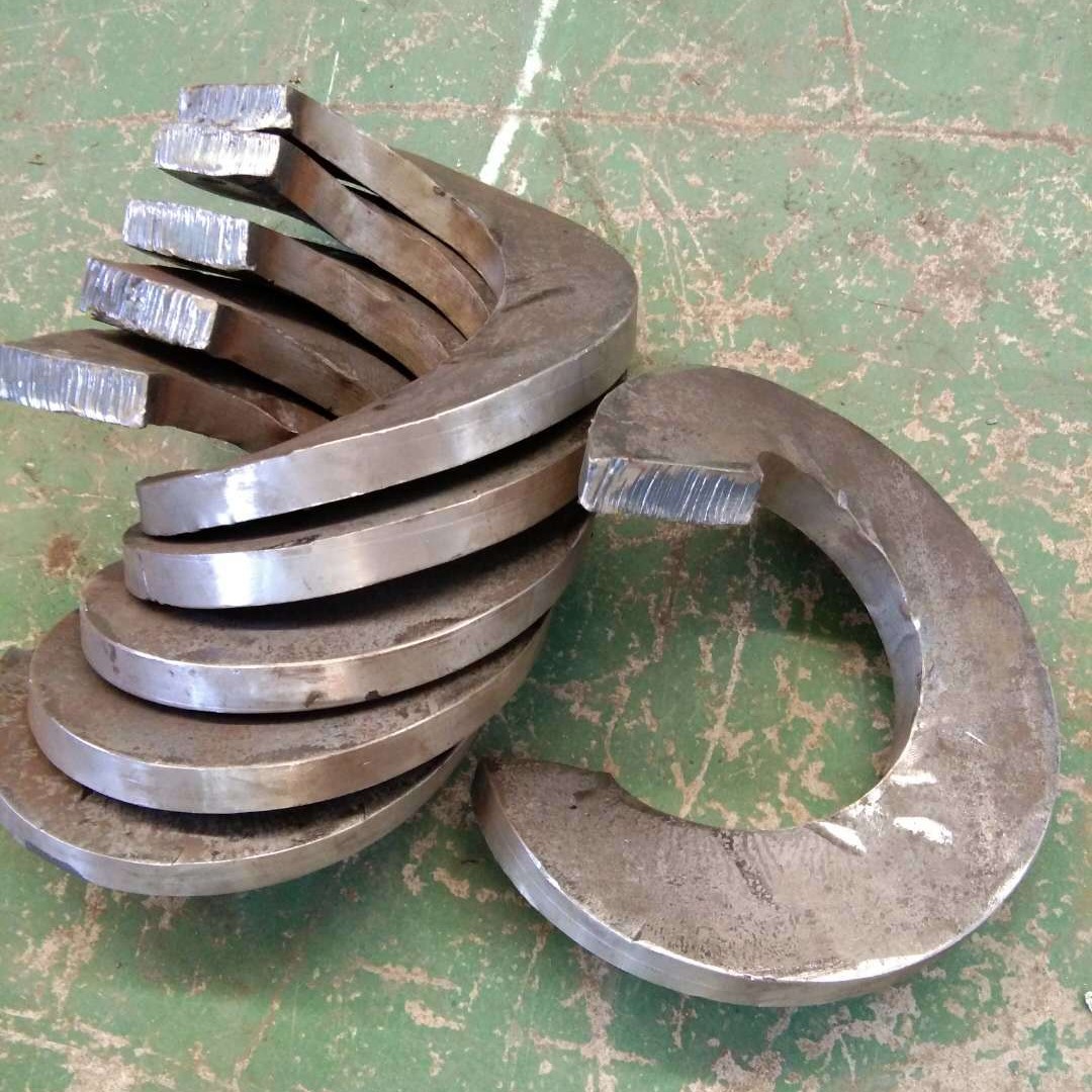 谦信机械 厂家生产不锈钢螺旋丝杆 锰钢螺旋叶片 输送机配件 碳钢绞龙叶片