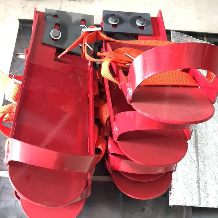 压瓦机配件 铁路施工专用H型钢铁鞋 安全保险带配件 海维机械