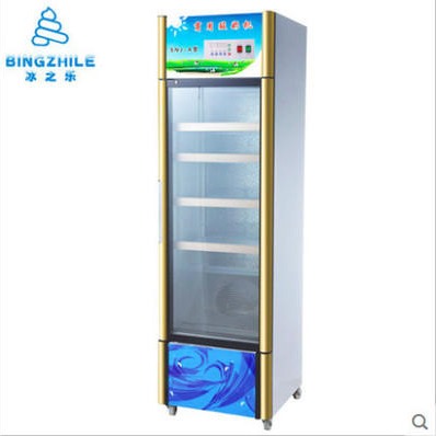 冰之乐酸奶机商用SNJ-A单门立式酸奶机 全自动现酿发酵酸奶冷藏一体机