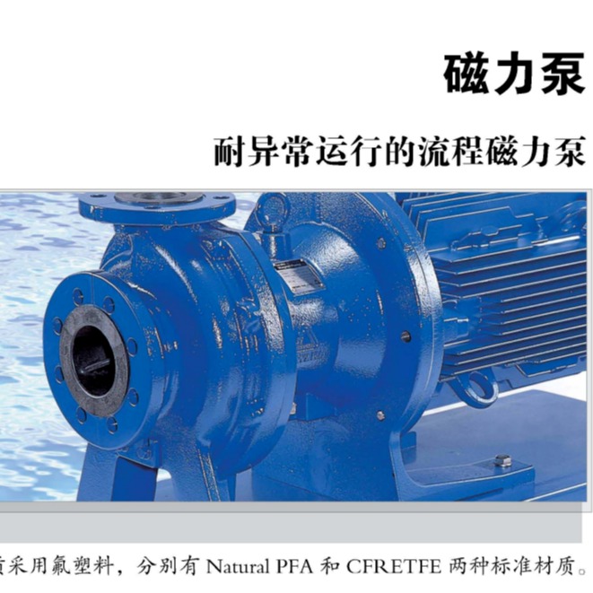 iwaki易威奇 进口衬氟磁力驱动泵 MDM40-1301EKKF037J-E2