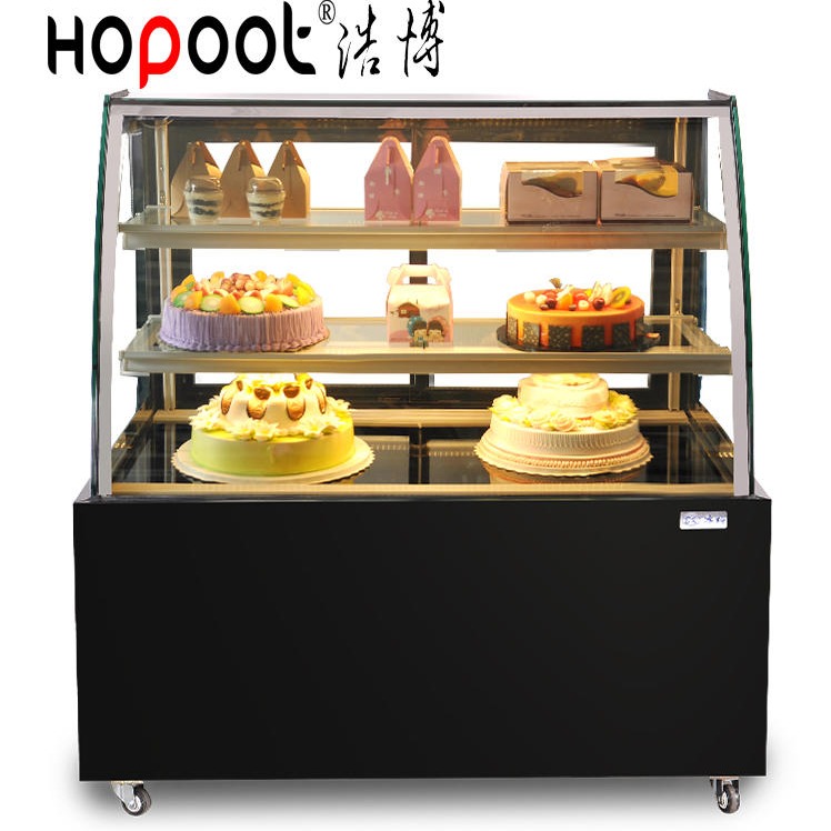 1米2蛋糕展示柜 冰科台式小型1米2蛋糕展示柜 面包房蛋糕店商用展示设备图片