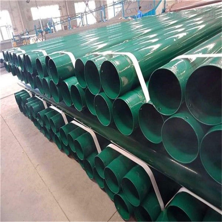 浙江绿色复合涂塑钢管 绿色DFPB重防护电缆管 诚源现货供应