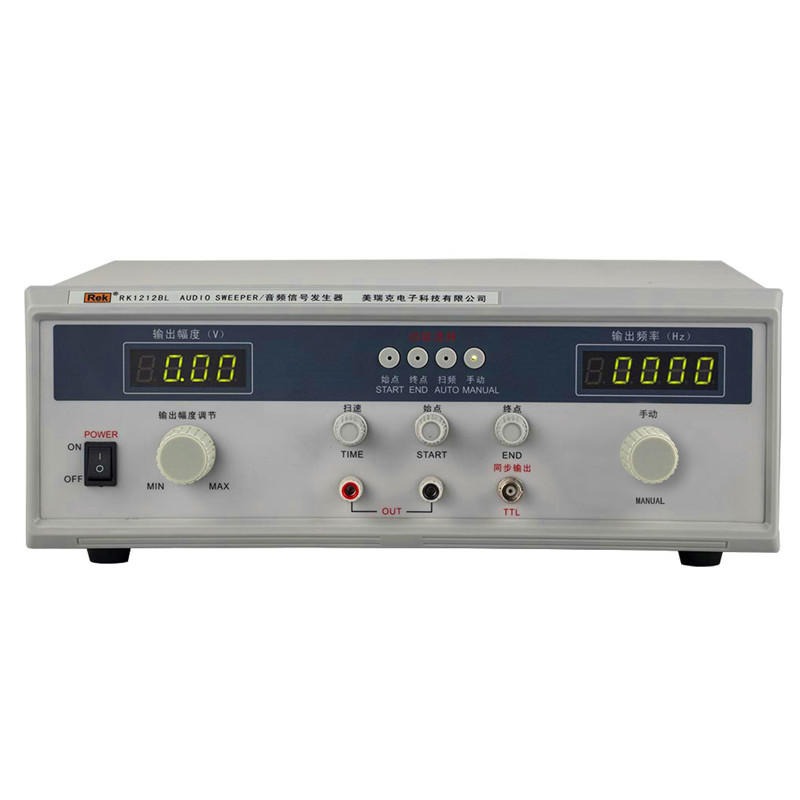 美瑞克数显式音频扫频仪 极性测试仪 RK1212BL音频信号发生器