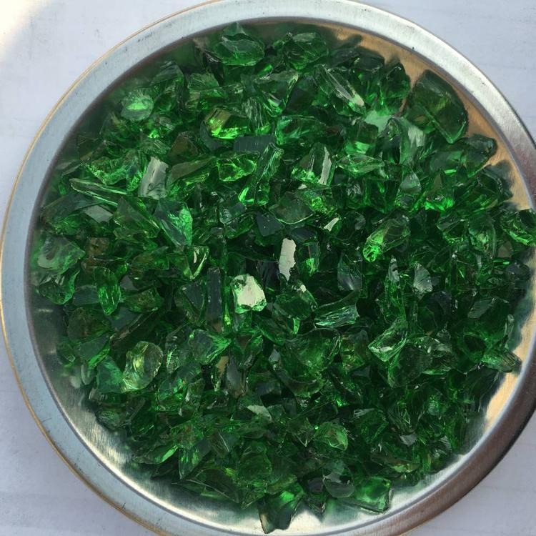 登峰厂家供应  绿色玻璃珠  抛光玻璃珠  饰品用玻璃珠