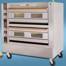 商用电烤箱 恒联PL-4商用电烤箱 燃气烤箱 二层四盘烤箱