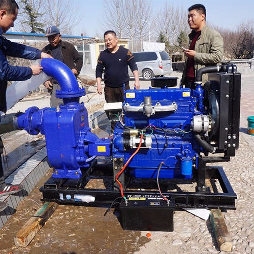 潍坊30千瓦柴油水泵机组 小型家用30千瓦抽水泵灌溉泵图片