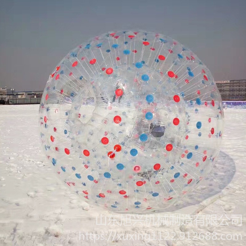 旭兴XX-01雪地充气碰碰球   发光充气撞击球    雪地碰碰球图片